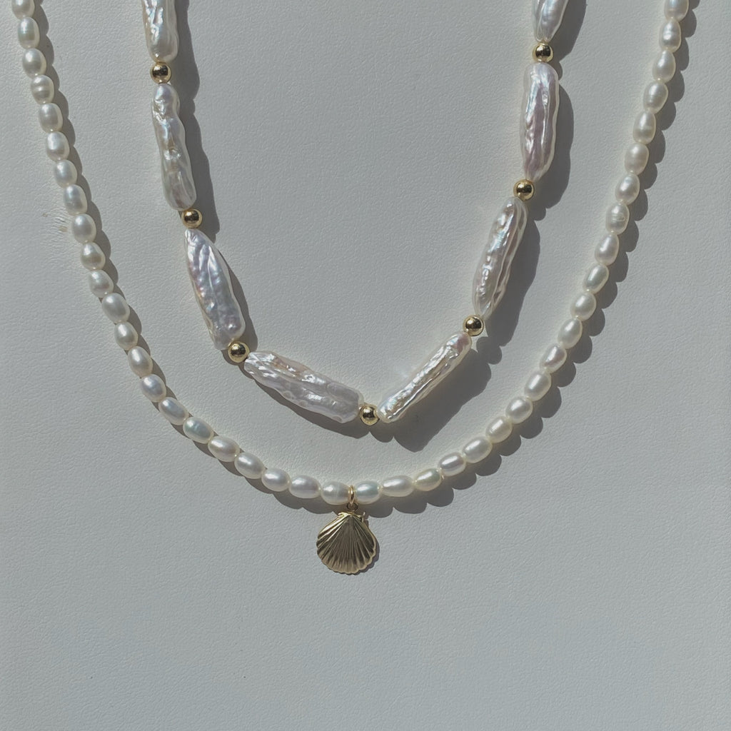 Biwa Pearl Choker - La Perouse Collection