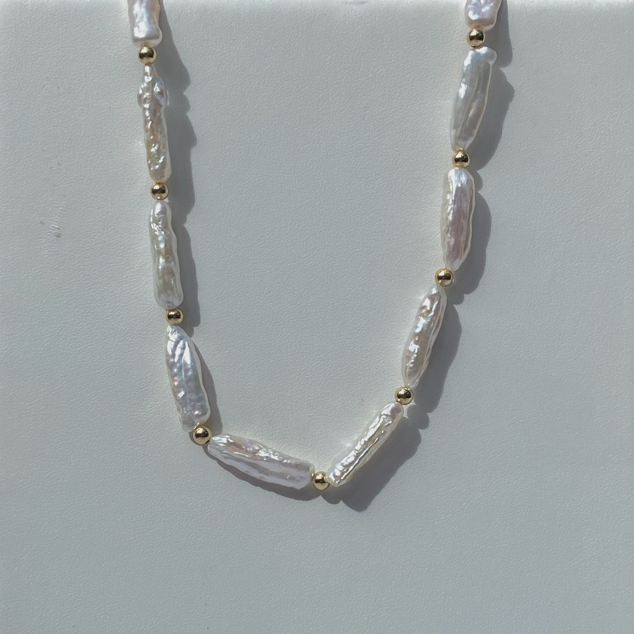 Biwa Pearl Choker - La Perouse Collection