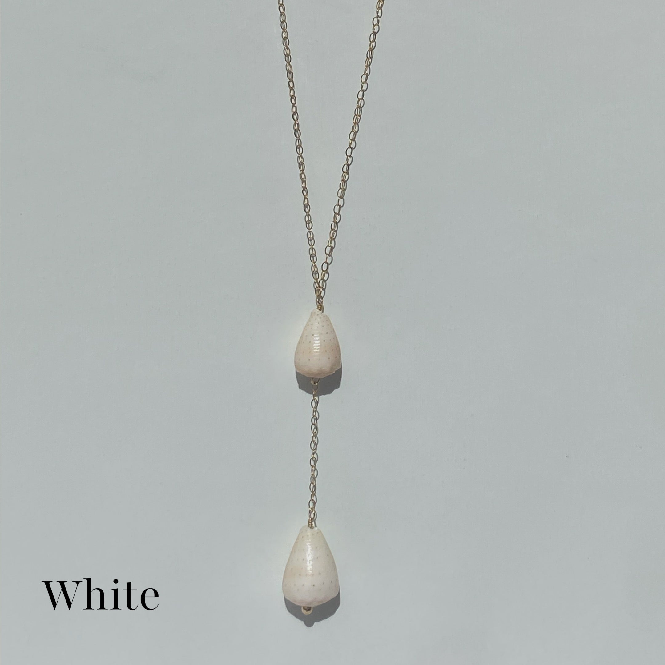 Cone Shell Drop Necklace - La Perouse Collection