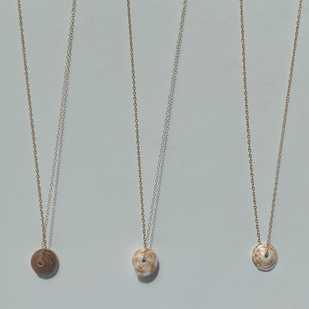 Simple Puka Shell Necklace - Adventure Days Collection