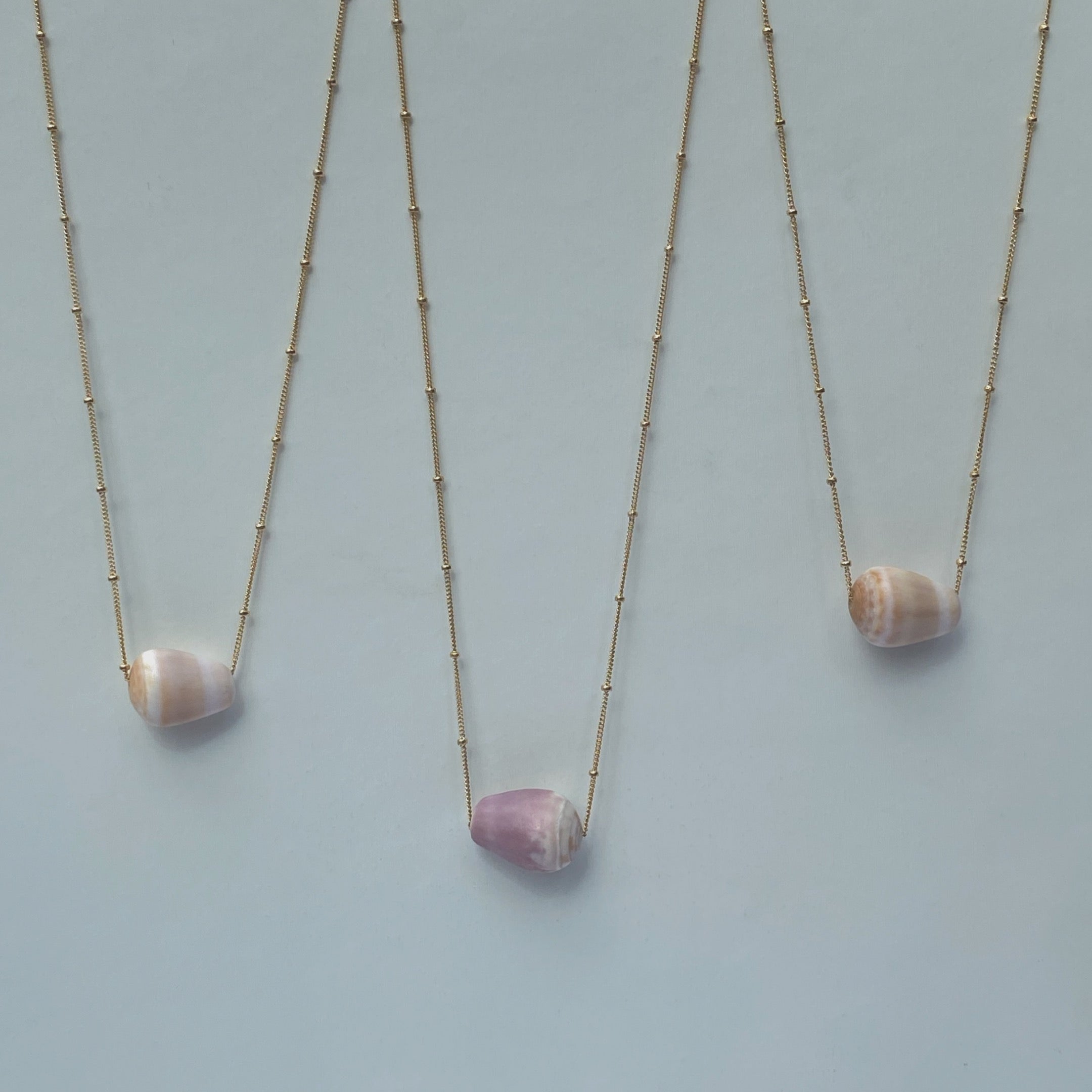 Sliding Cone Shell Necklace - La Perouse Collection