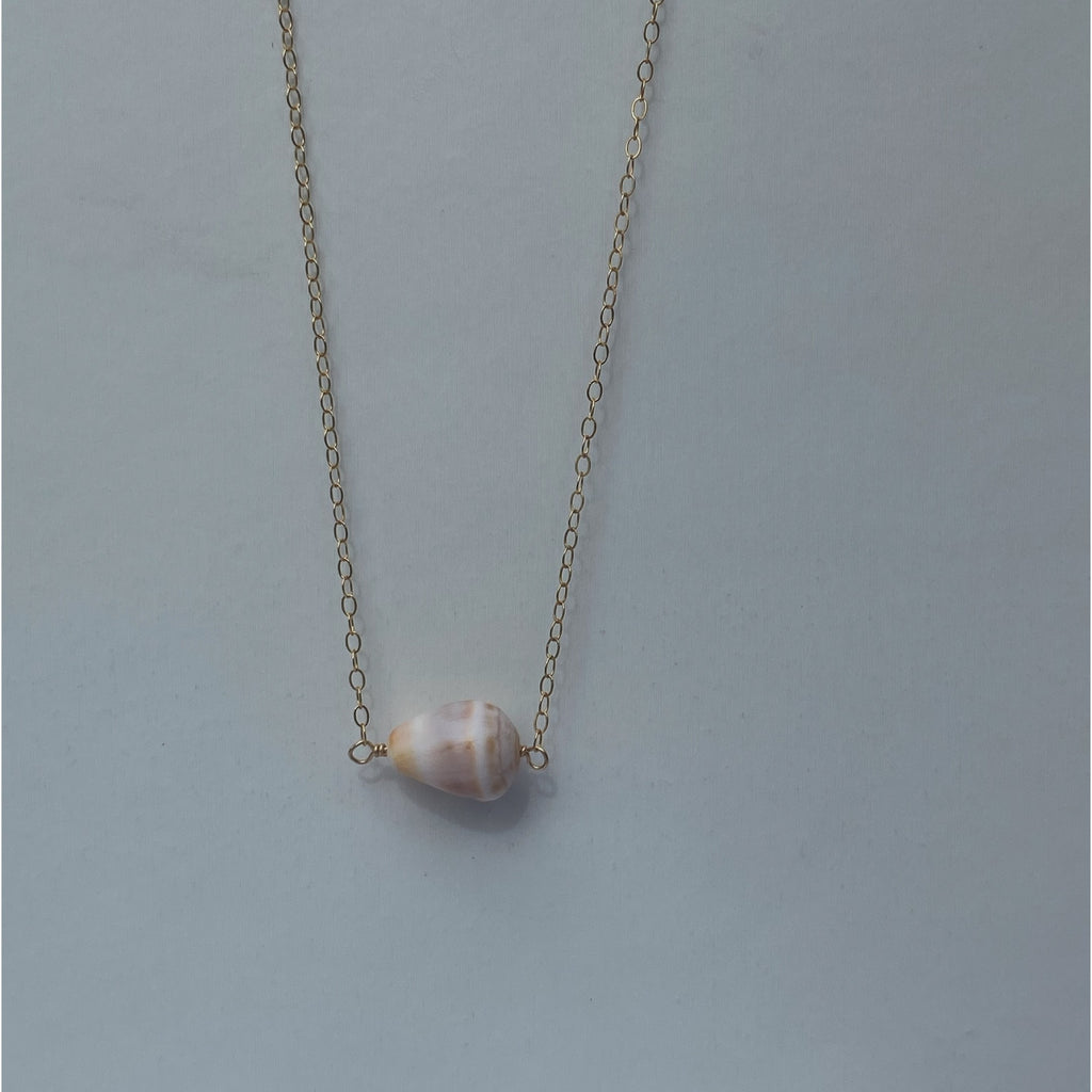 Horizontal Cone Shell Necklace - La Perouse Collection