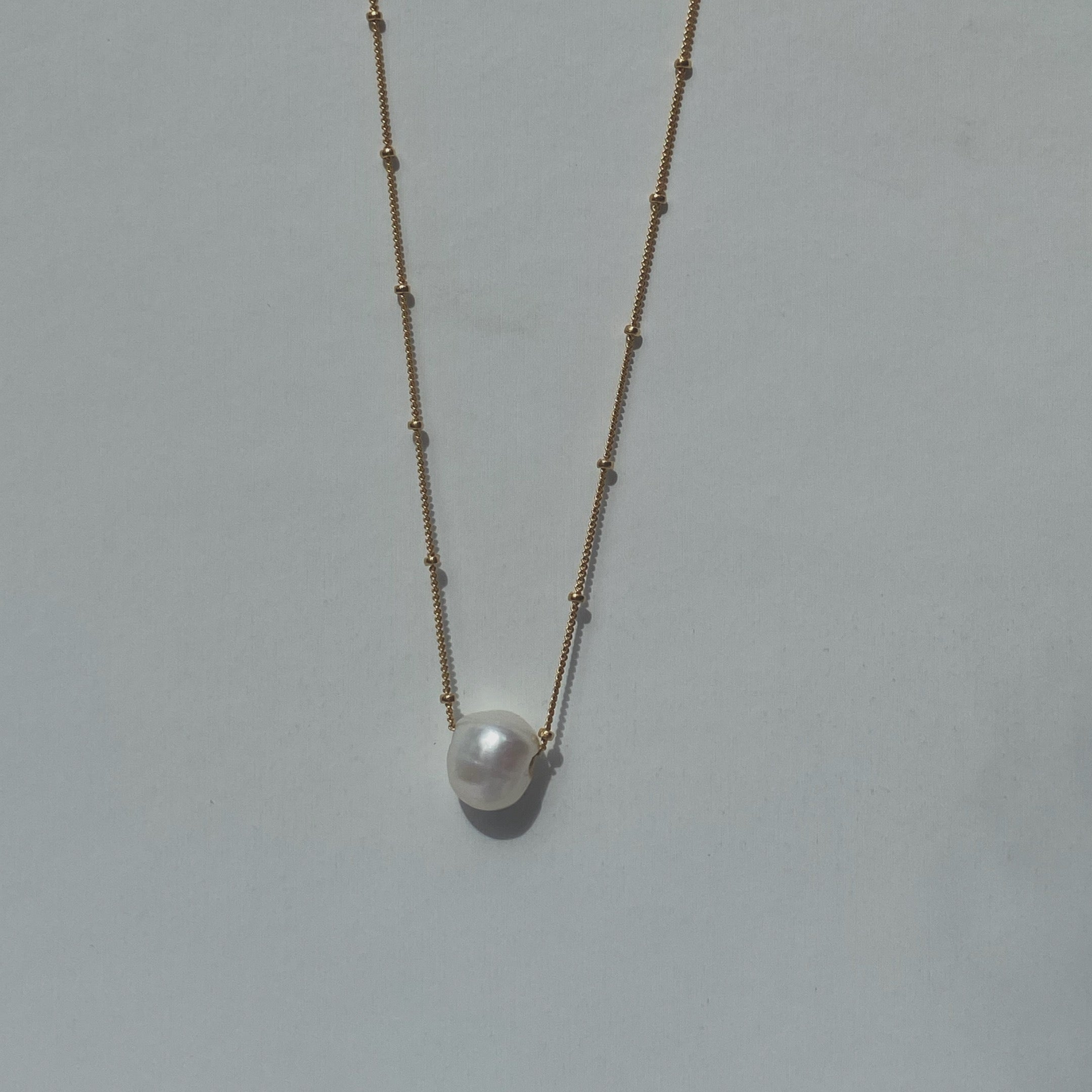 Sliding Pearl Necklace - Adventure Days Collection