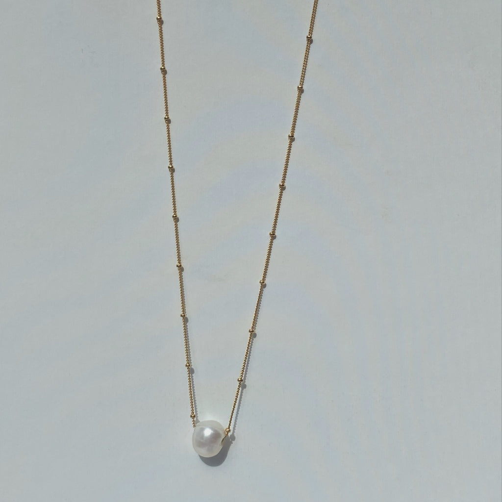 Sliding Pearl Necklace - Adventure Days Collection