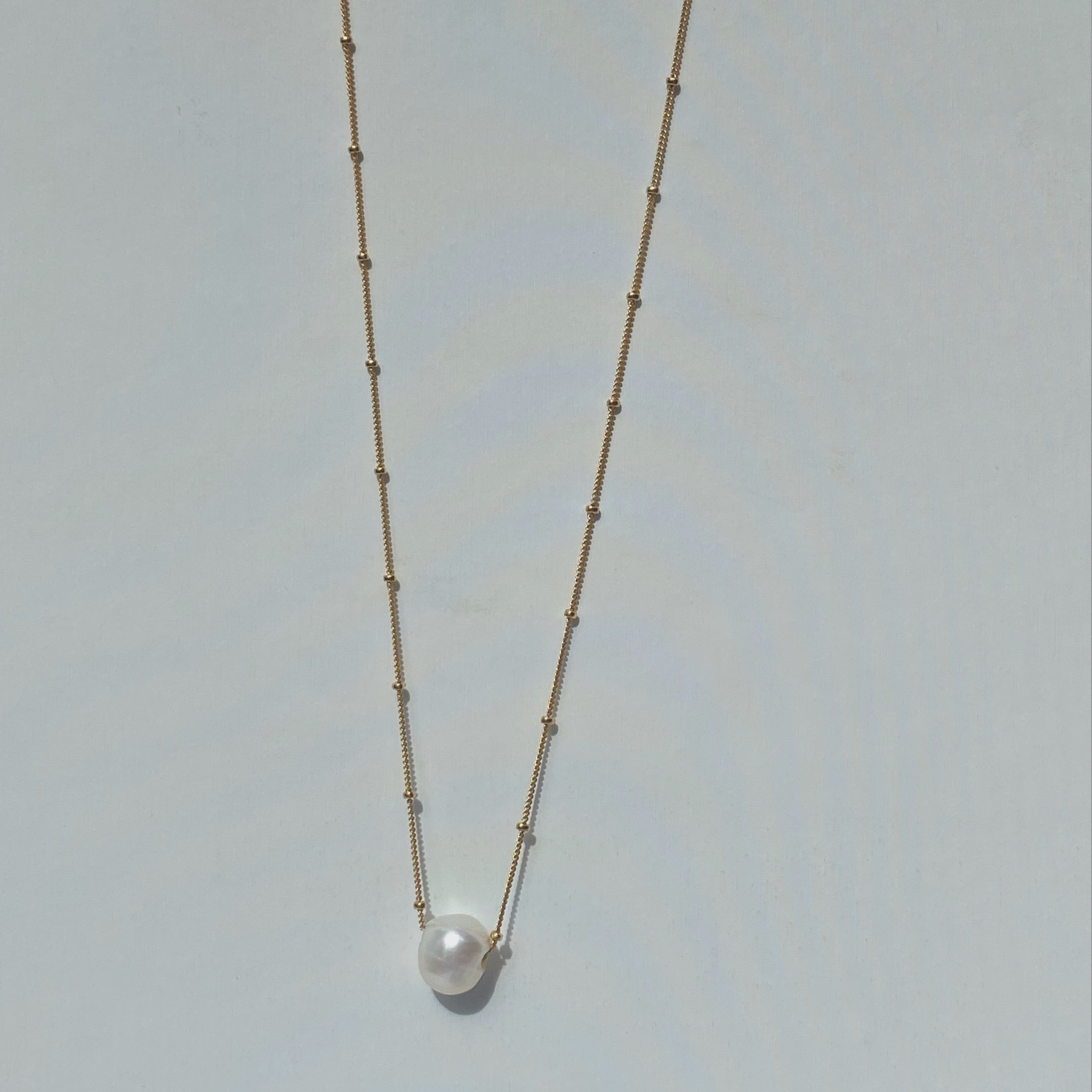 Sliding Pearl Necklace - Adventure Days Collection