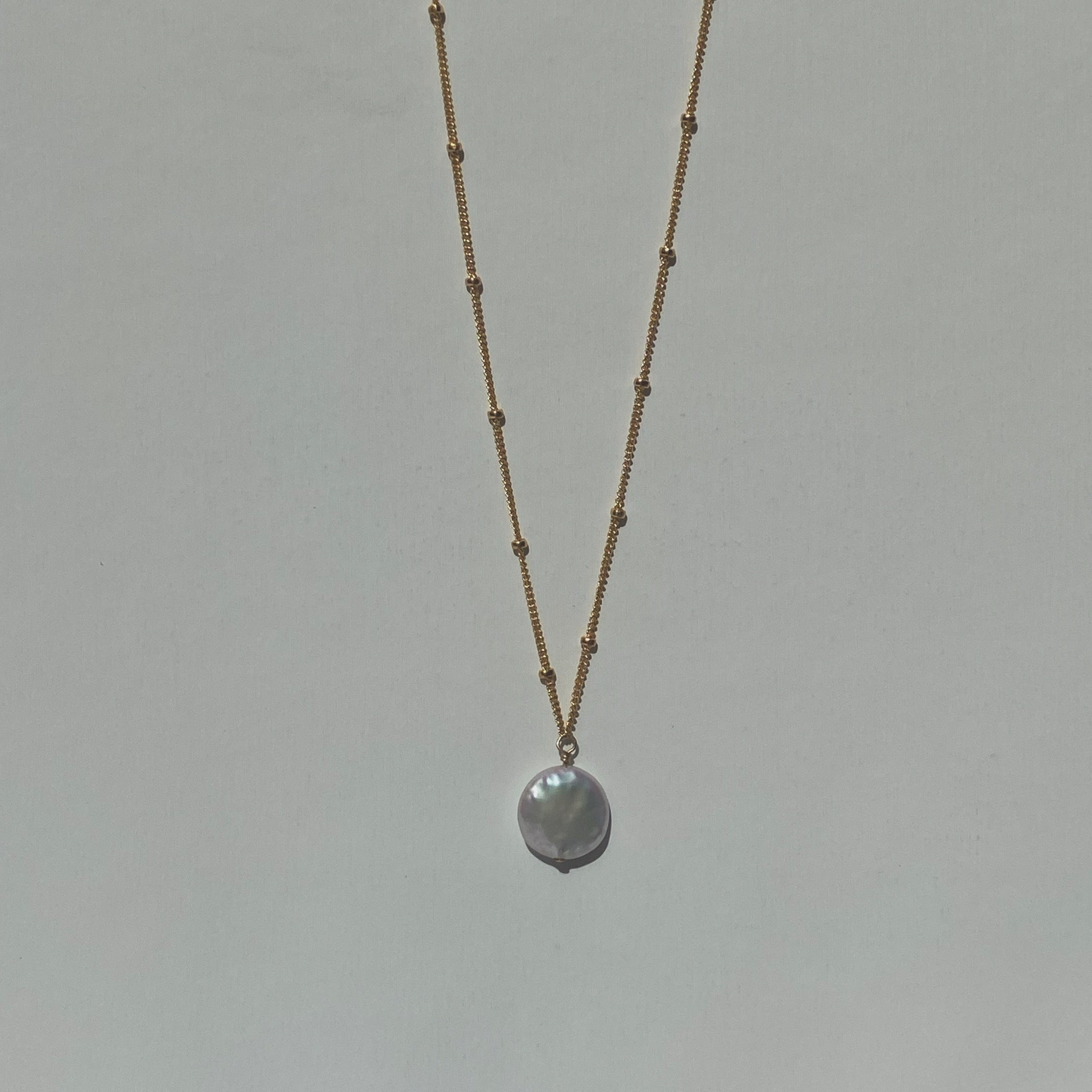 Coin Pearl Necklace - Adventure Days Collection