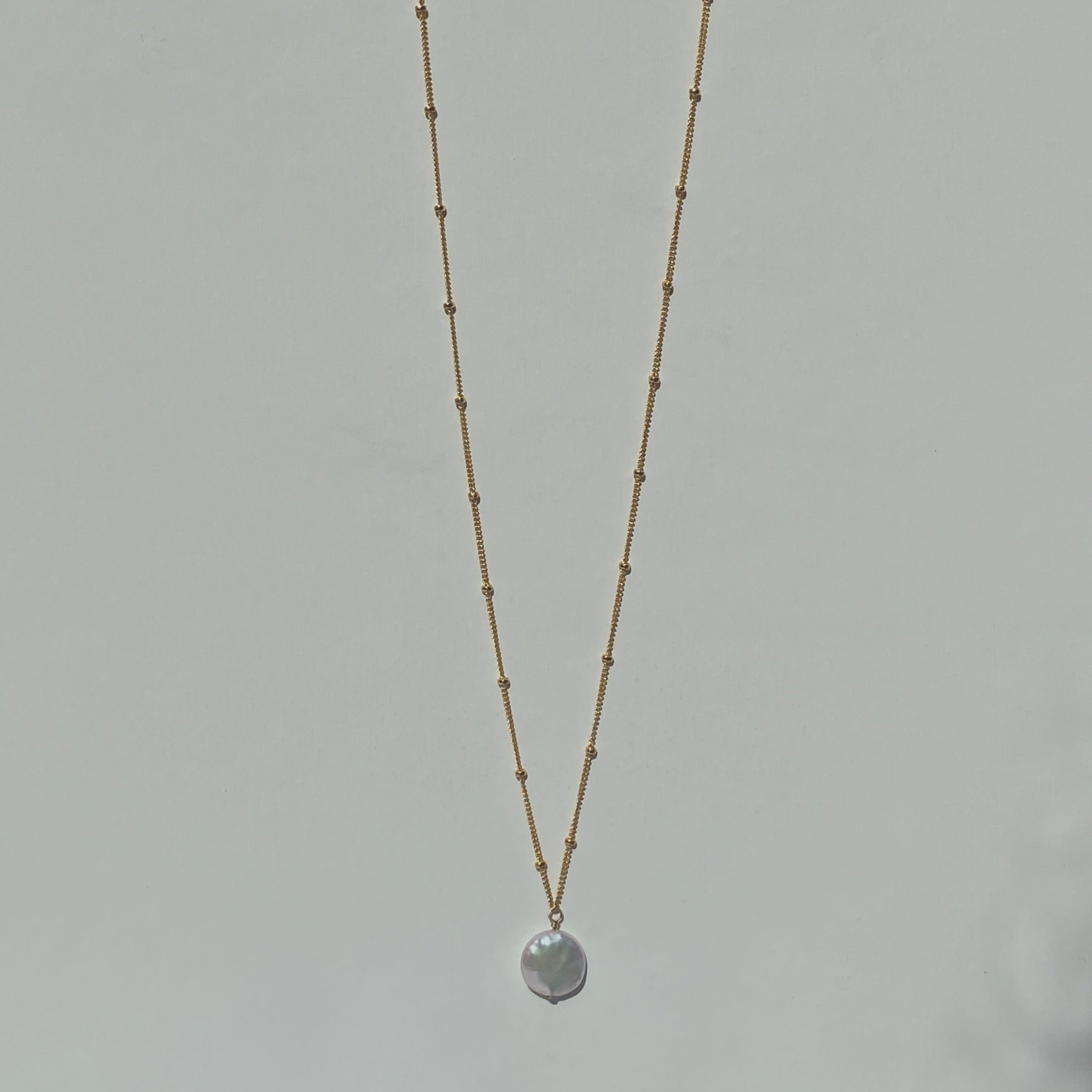 Coin Pearl Necklace - Adventure Days Collection