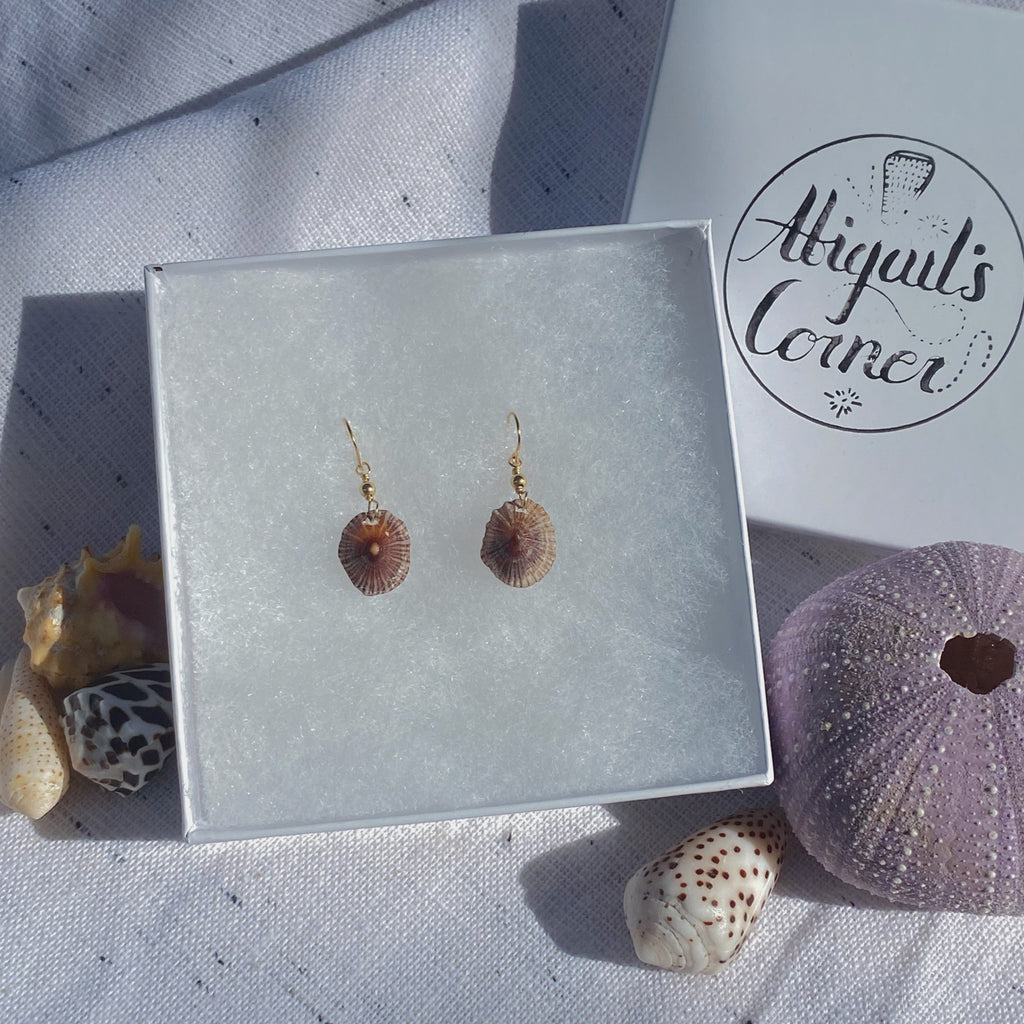 Simple Opihi Earrings - Adventure Days Collection