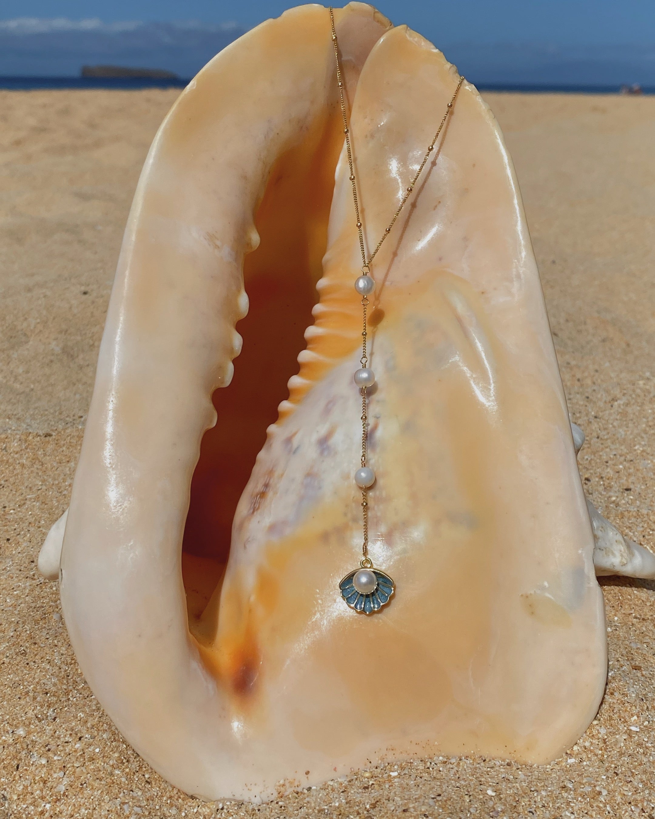Little Mermaid Drop Necklace