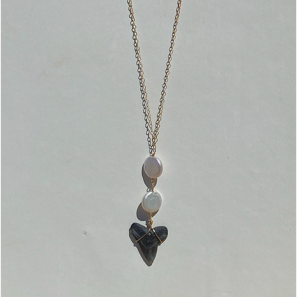 riptide necklace- shark teeth edition