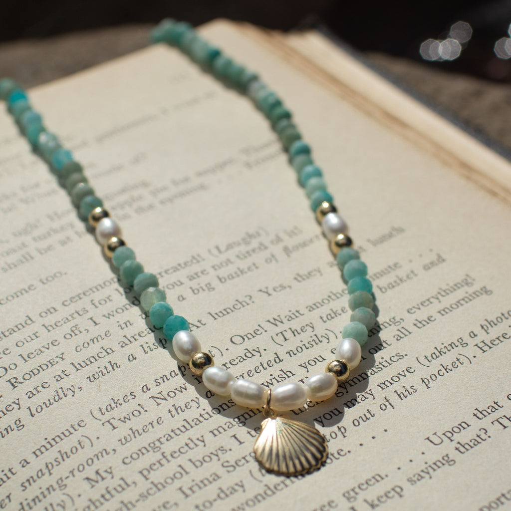 Beaded Mermaid Necklace - La Perouse Collection