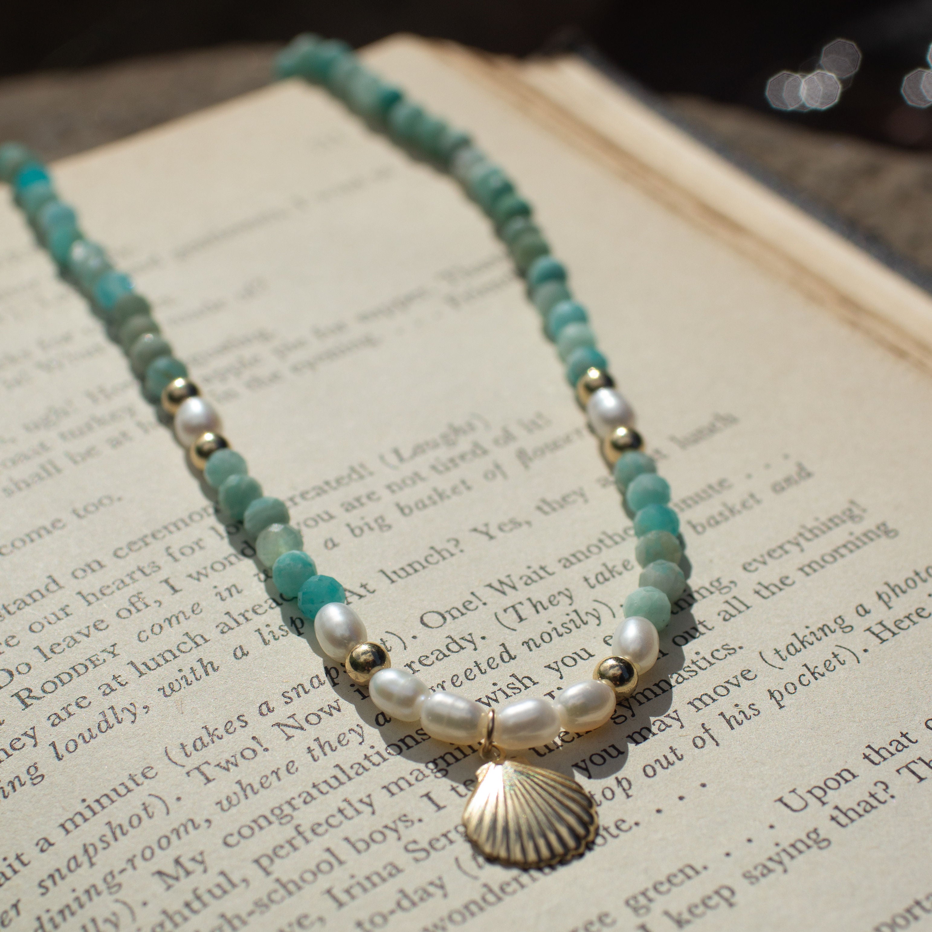 Beaded Mermaid Necklace - La Perouse Collection