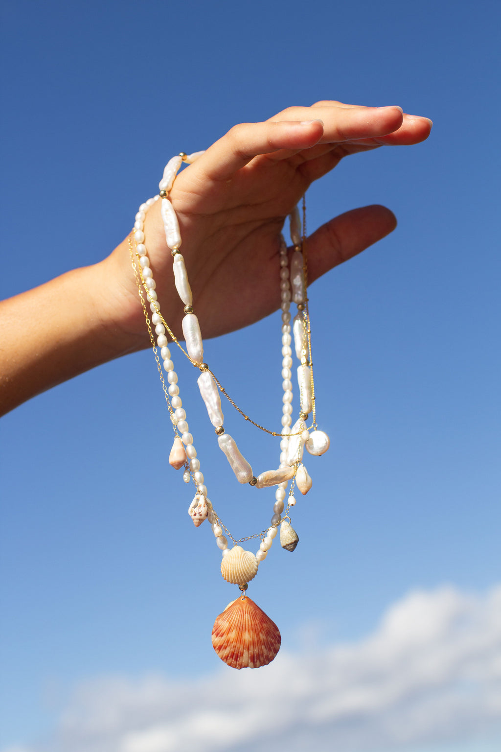 Biwa Pearl Choker - La Perouse Collection