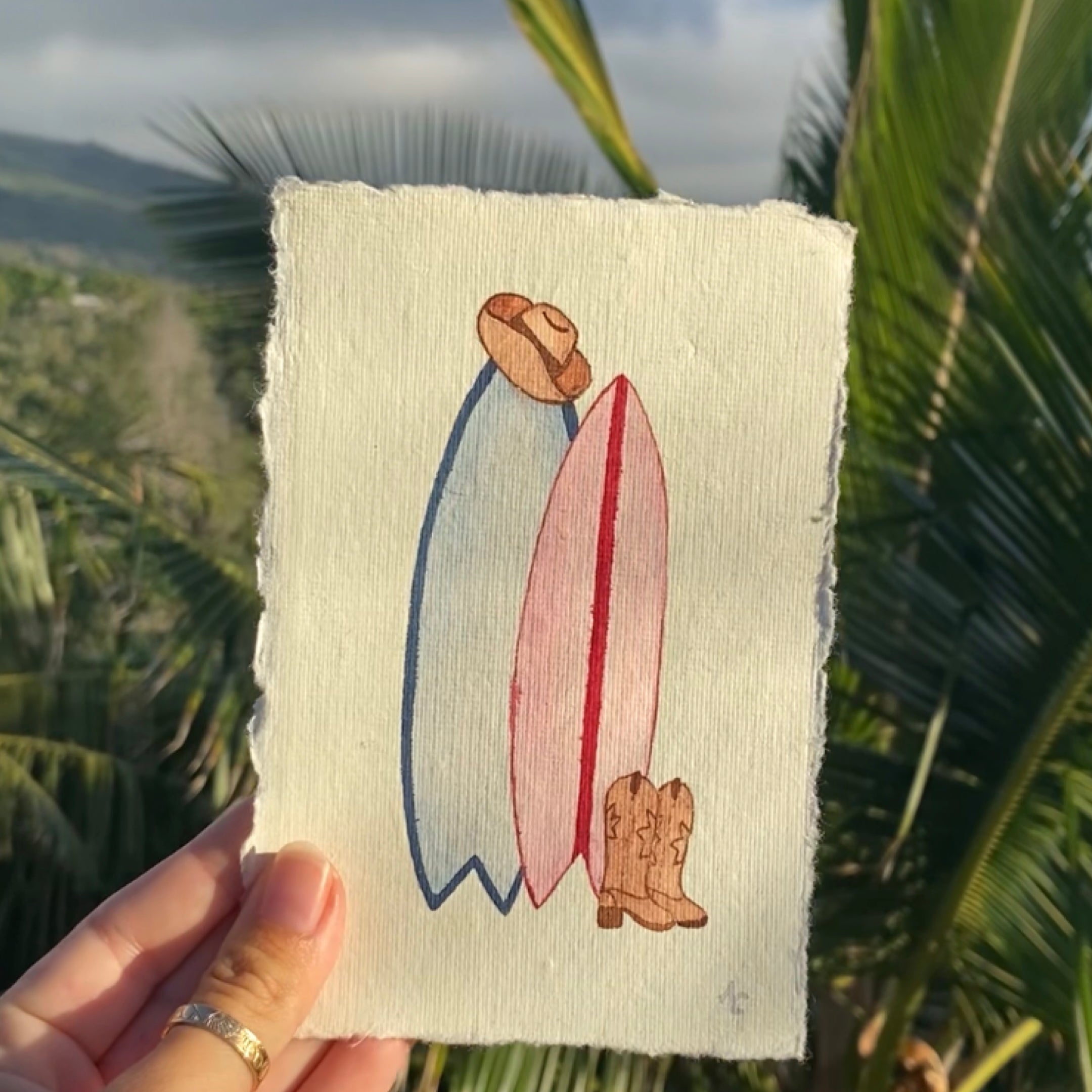 gone surfing